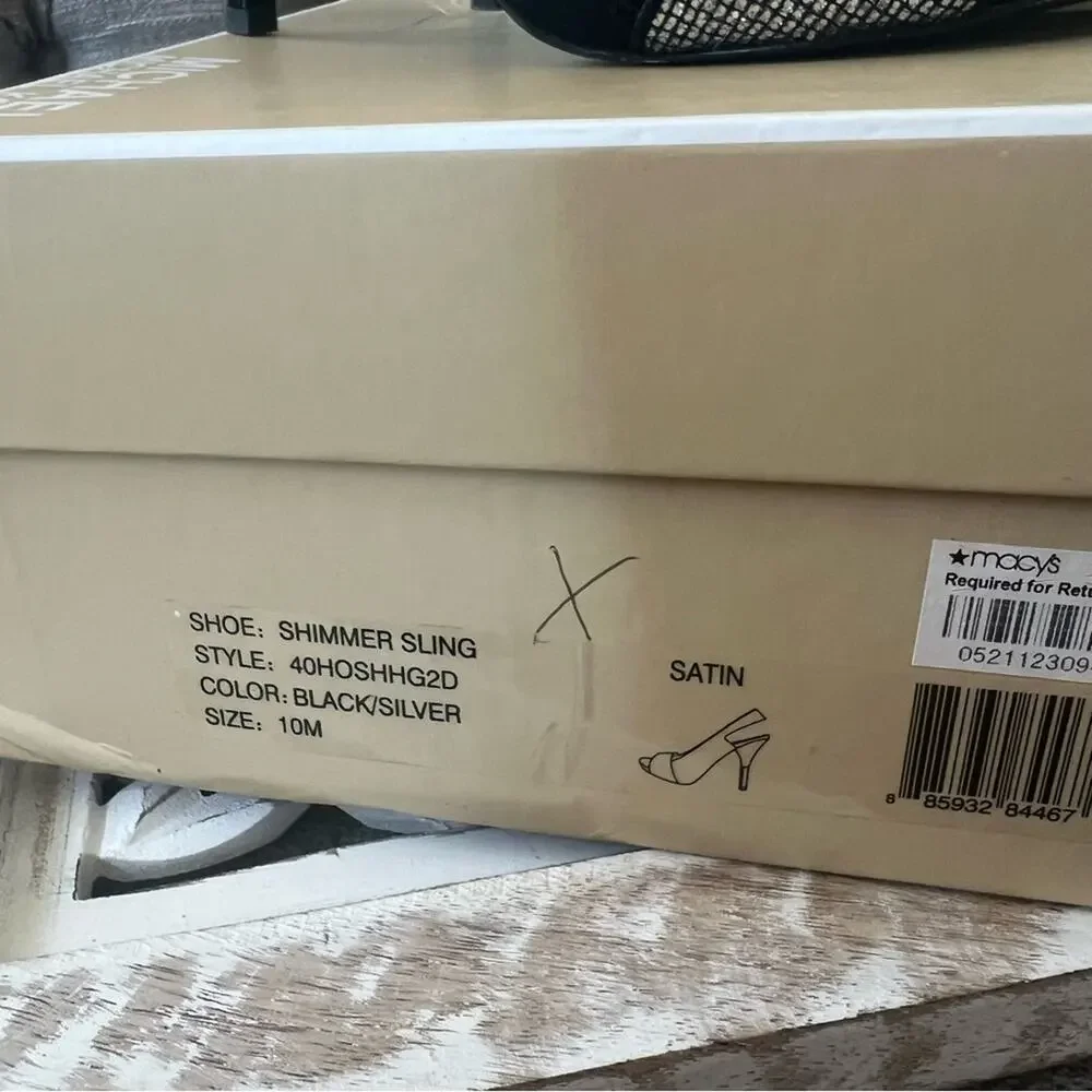Michael Kors Black Rhinestone Heels Shoes Women’s 10